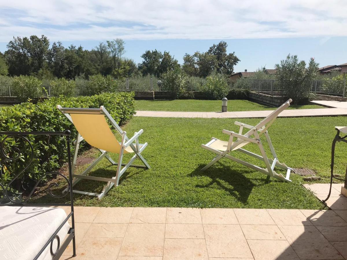 Luxury Apartments - Le Fate - Residence With Pool Manerba del Garda Exterior foto